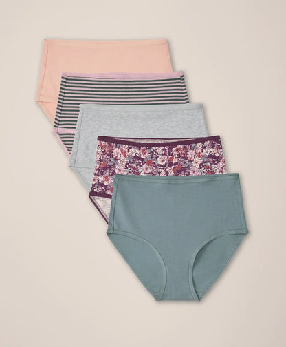 clearance everyday high rise brief 5-pack