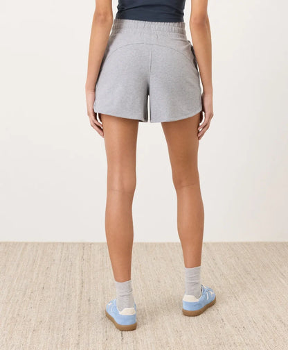 clearance cloudknit curved hem short