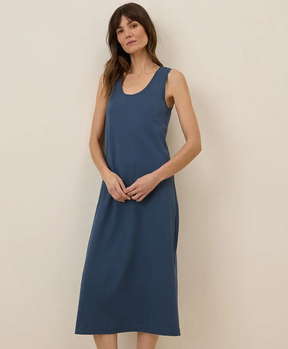 clearance softspun tank midi dress
