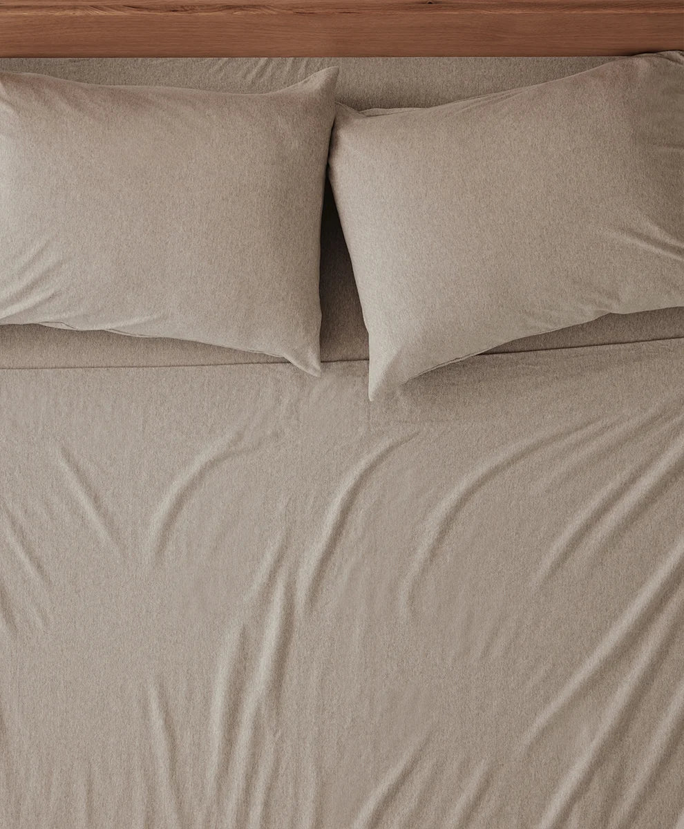 organic favorite tee jersey sheet set