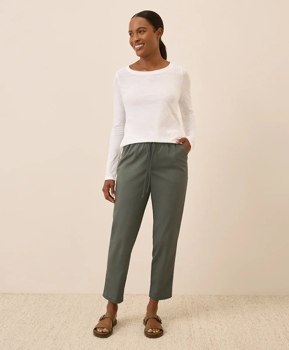 clearance featherweight slub long sleeve tee
