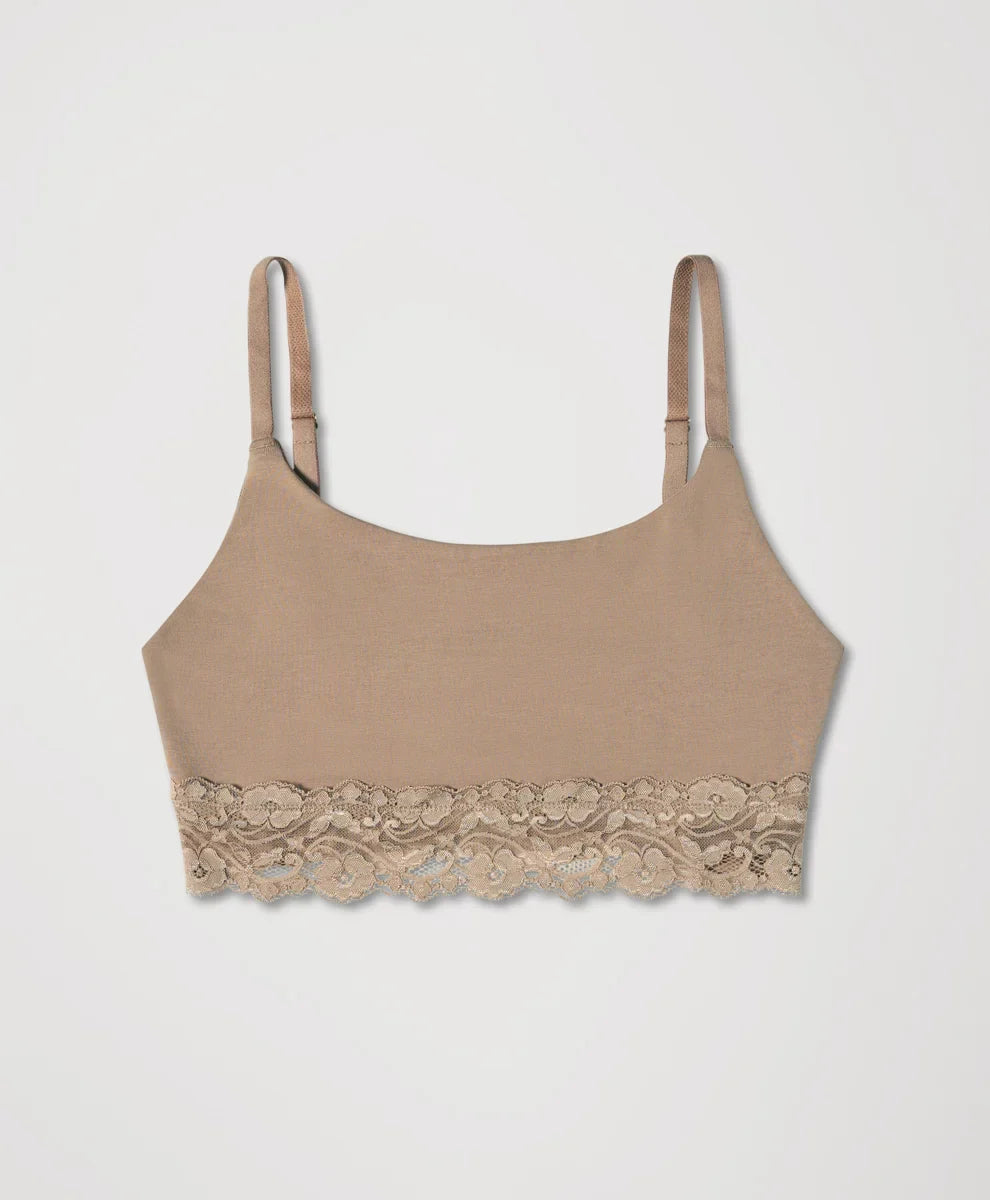 lace modern scoop bralette