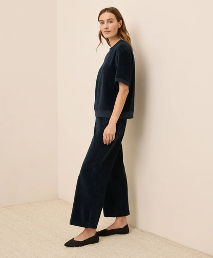 clearance pure velour wide leg pant