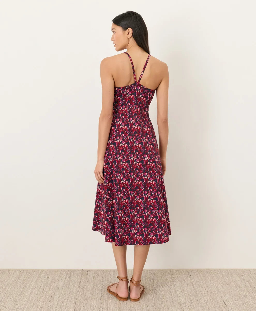 clearance fit & flare midi dress