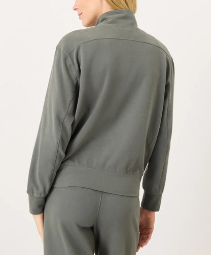 clearance cloudknit quarter zip