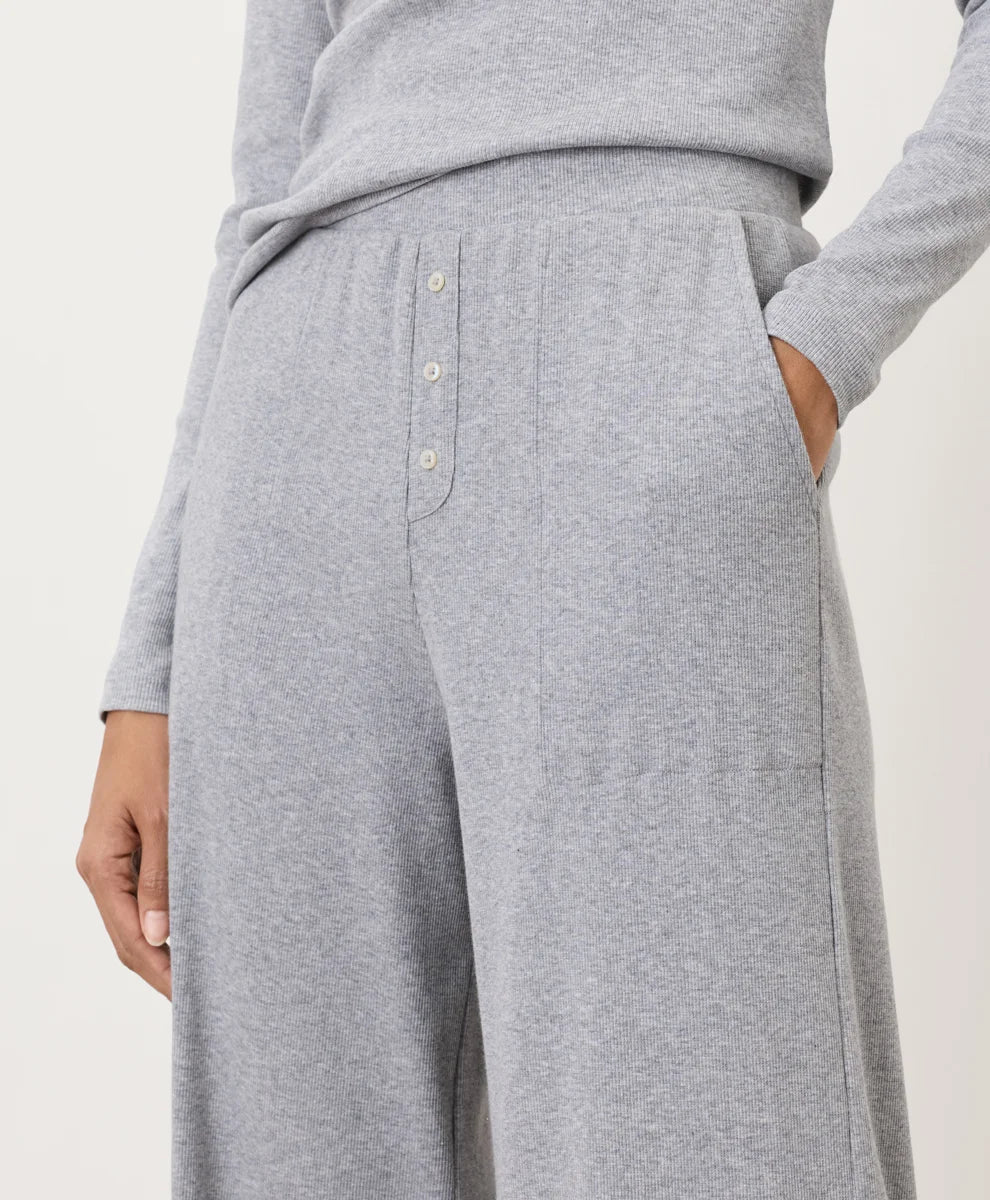 clearance dream rib wide leg lounge pant