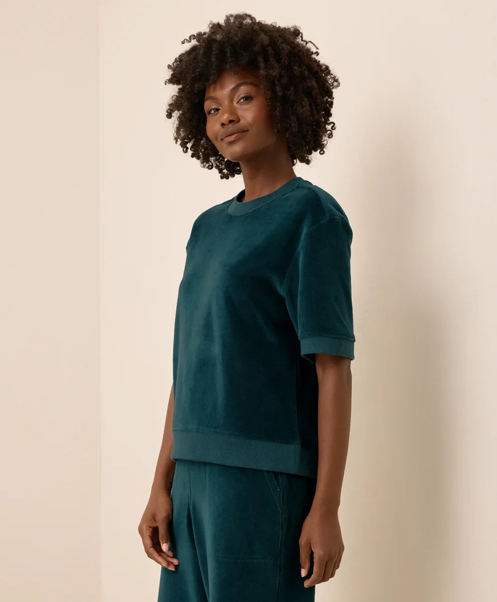 clearance pure velour sweatshirt tee