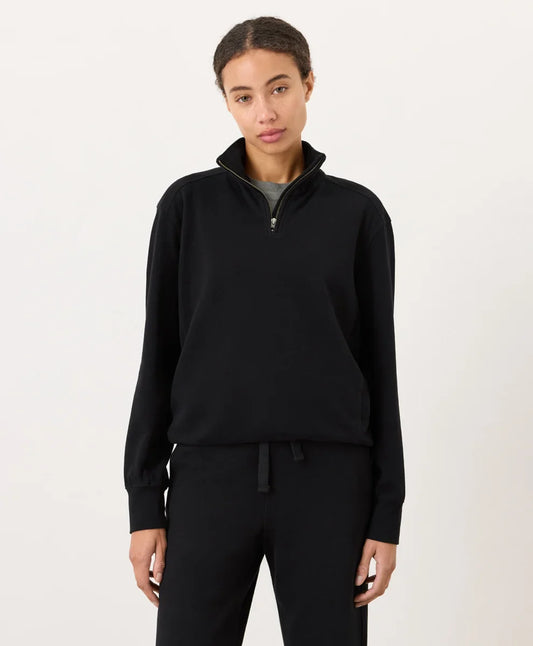 clearance cloudknit quarter zip