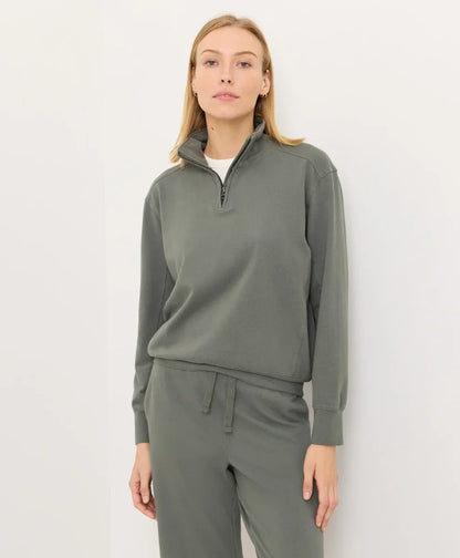 clearance cloudknit quarter zip