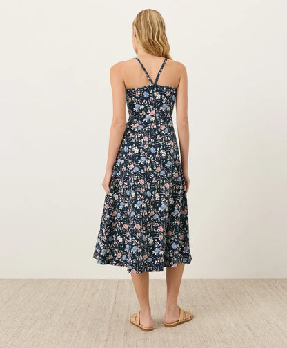 clearance fit & flare midi dress