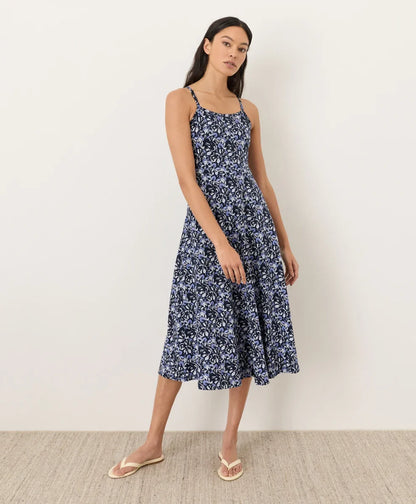 clearance fit & flare midi dress