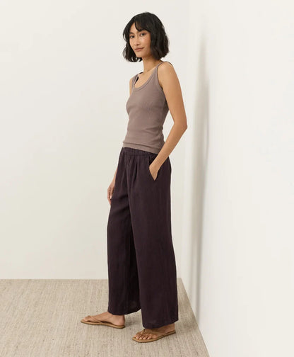clearance linen easy trouser pant