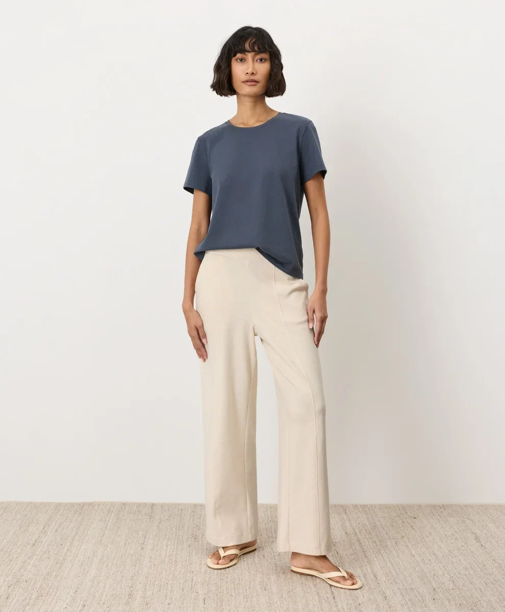 clearance luxe essential crewneck tee