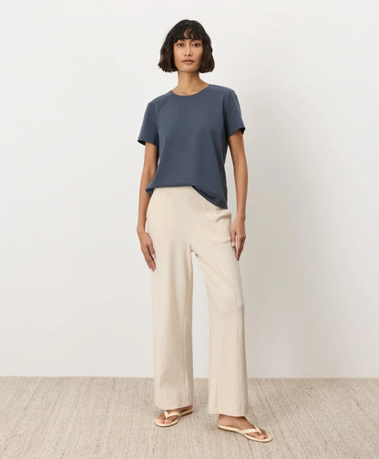 clearance luxe essential crewneck tee