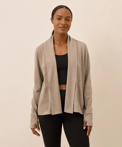 clearance cool stretch swing cardigan