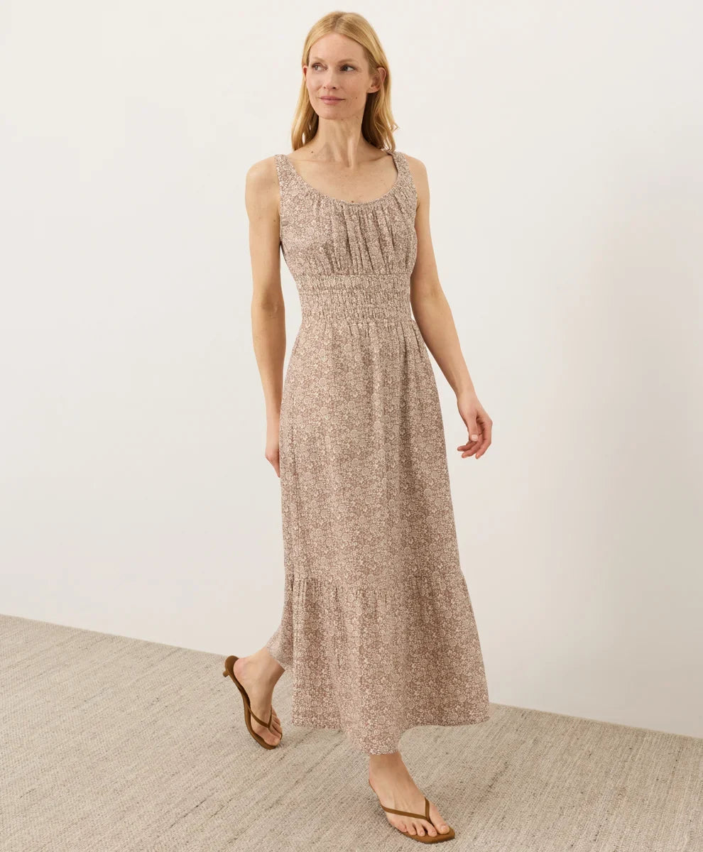 clearance coastal double gauze cami dress