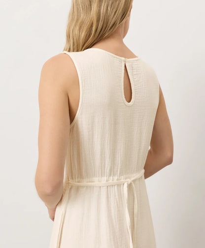 clearance coastal double gauze beach to brunch maxi dress