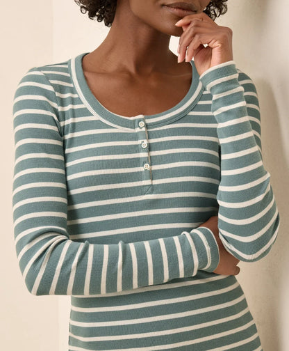 clearance easy rib slim henley