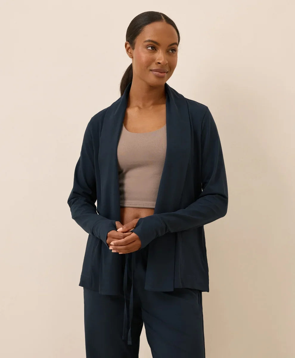 clearance cool stretch swing cardigan
