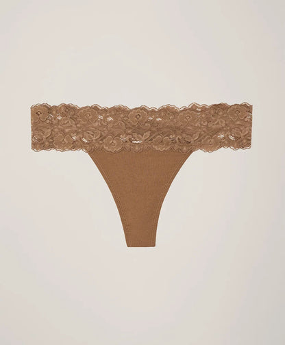 clearance lace waist thong