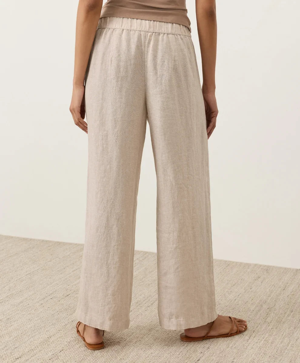 clearance linen easy trouser pant