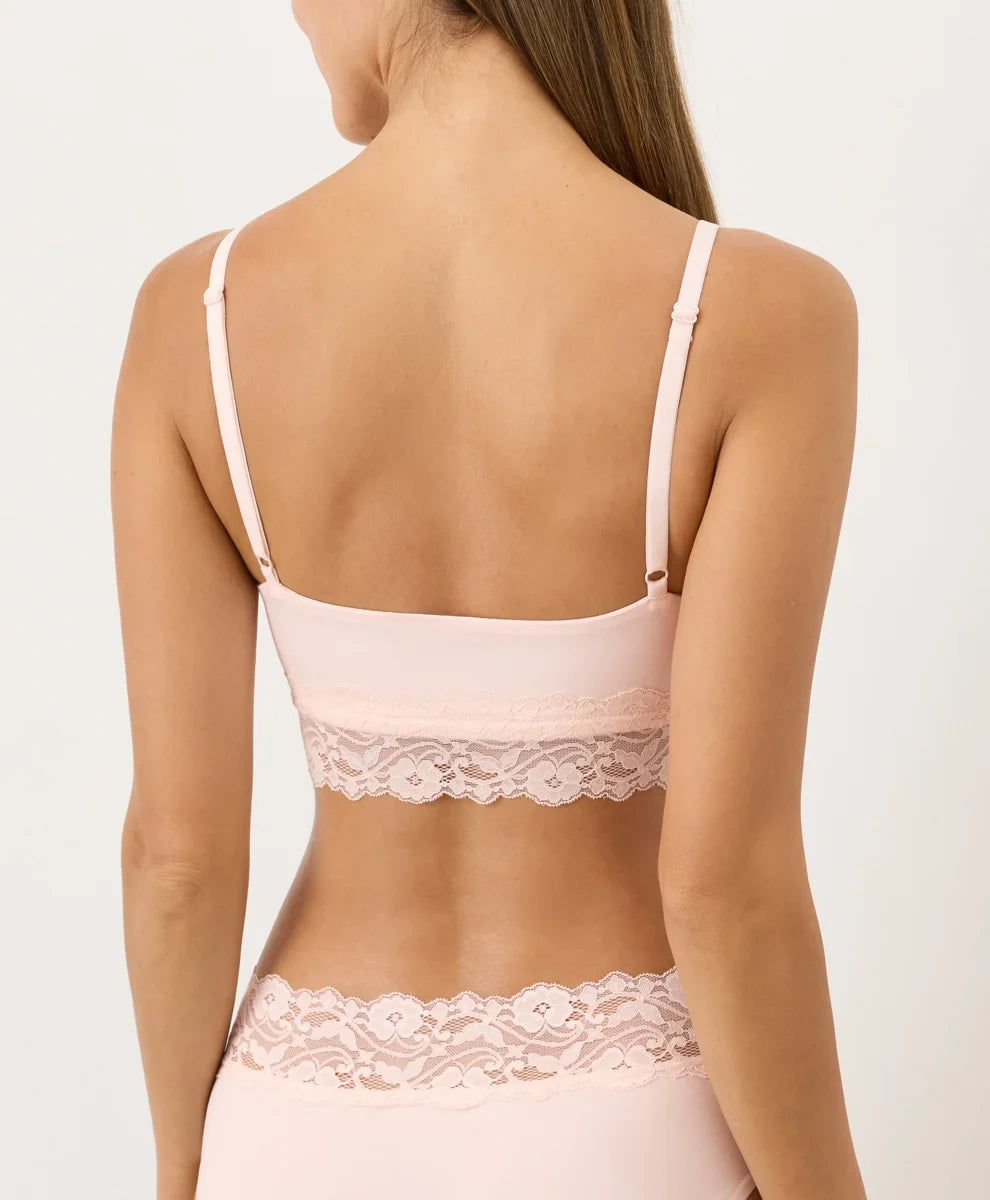 lace modern scoop bralette