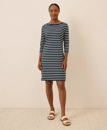 clearance softspun boat neck dress