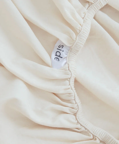 organic room service sateen fitted sheet
