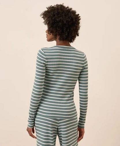 clearance easy rib slim henley