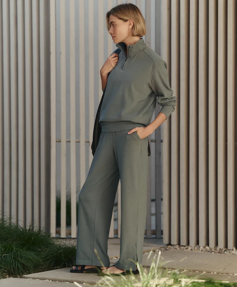 clearance cloudknit wide leg pant