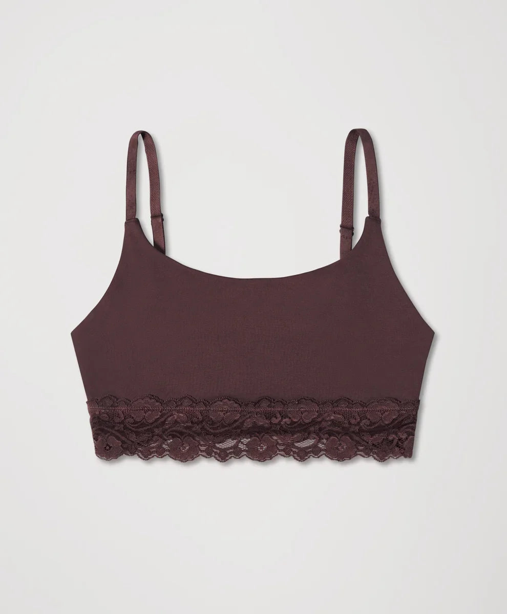 lace modern scoop bralette