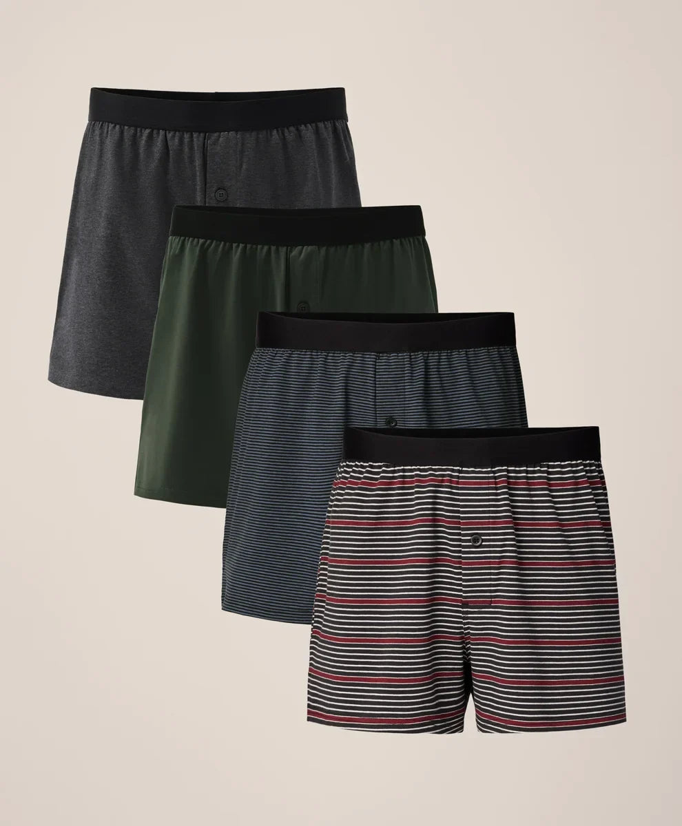 everyday knit boxer 4-pack