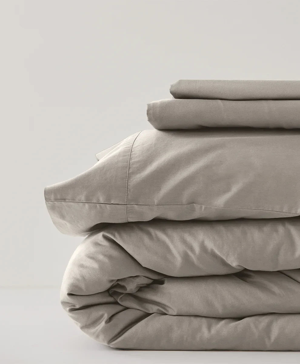 organic room service sateen sheet set