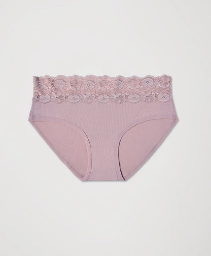 lace waist brief