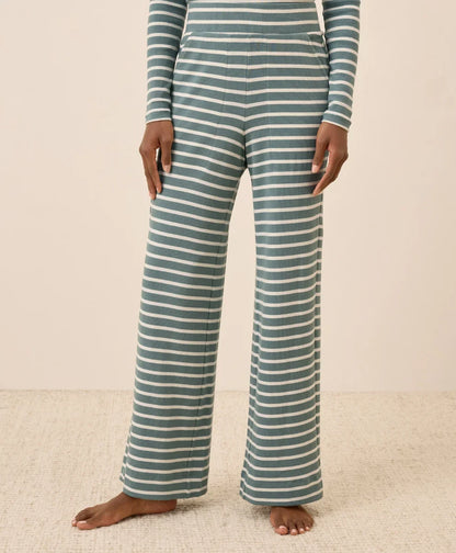 clearance easy rib wide leg lounge pant