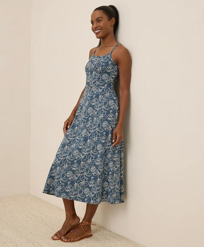 clearance fit & flare midi dress