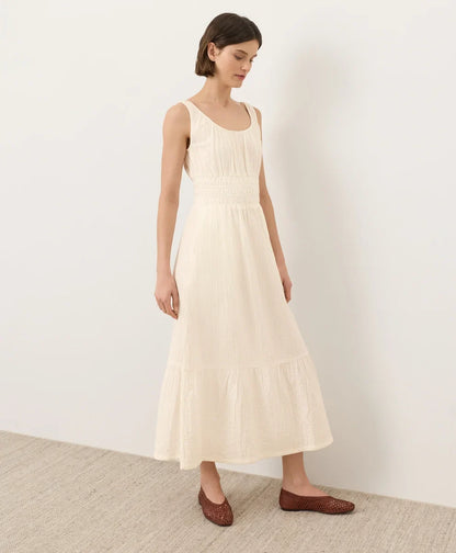 clearance coastal double gauze cami dress