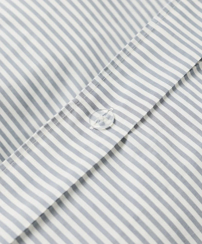 organic cool-air percale duvet cover