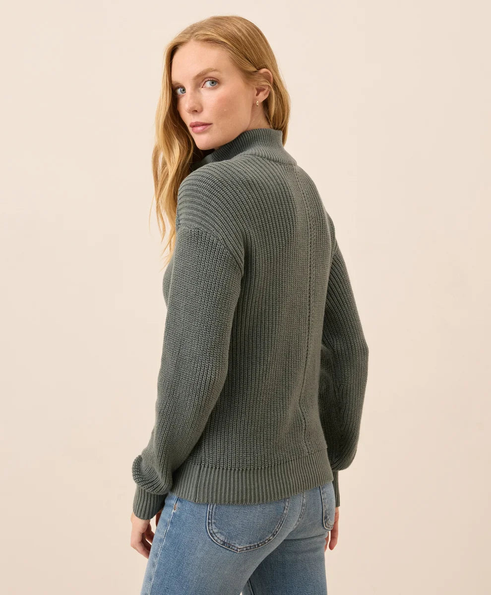 clearance luxe knit henley sweater