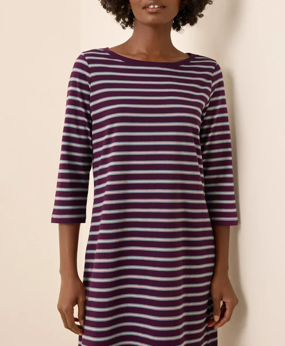 clearance softspun boat neck dress
