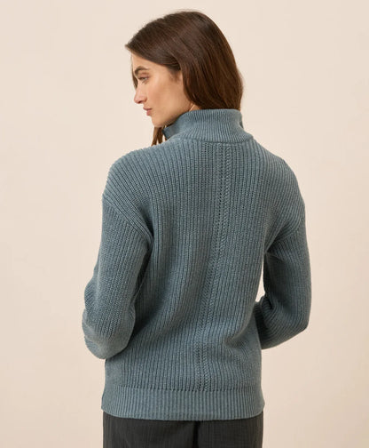 clearance luxe knit henley sweater