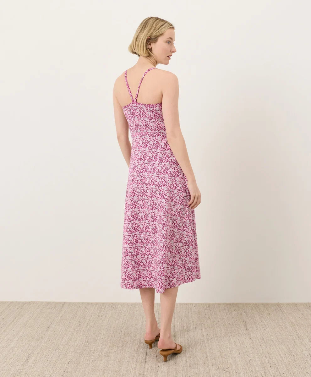 clearance fit & flare midi dress