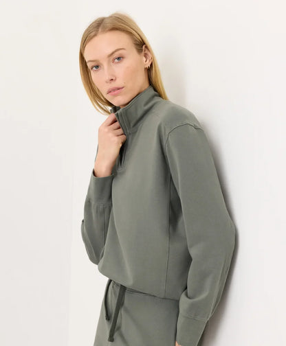 clearance cloudknit quarter zip