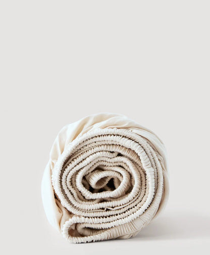 organic room service sateen fitted sheet