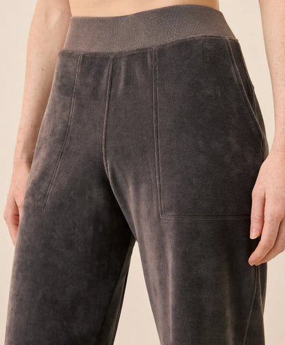 clearance pure velour wide leg pant