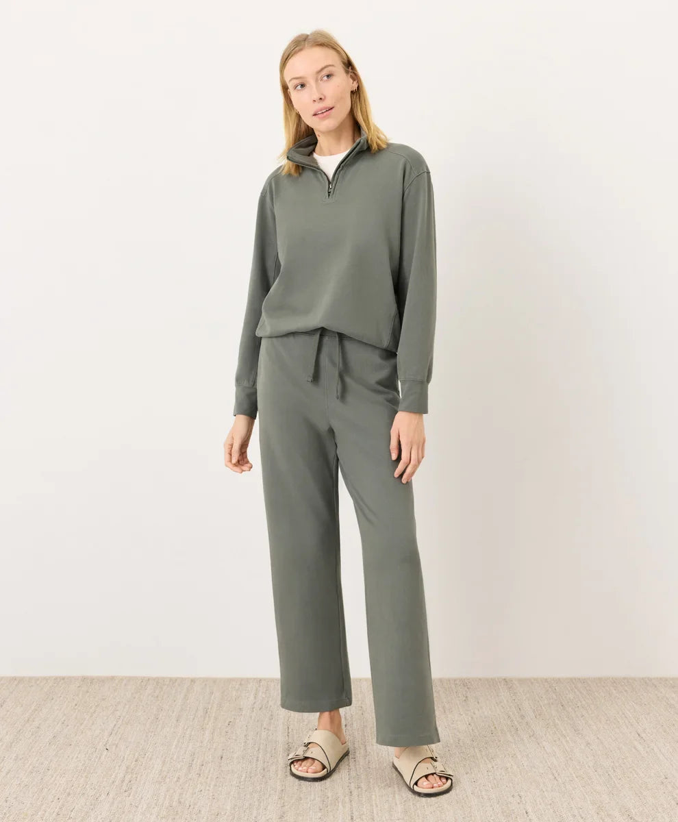 clearance cloudknit quarter zip
