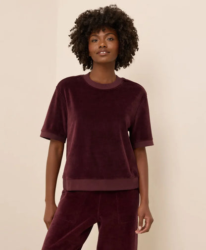 clearance pure velour sweatshirt tee