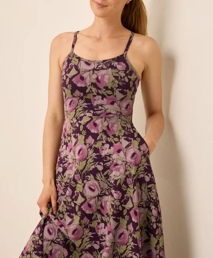clearance fit & flare midi dress
