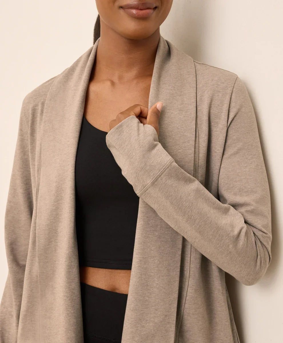 clearance cool stretch swing cardigan
