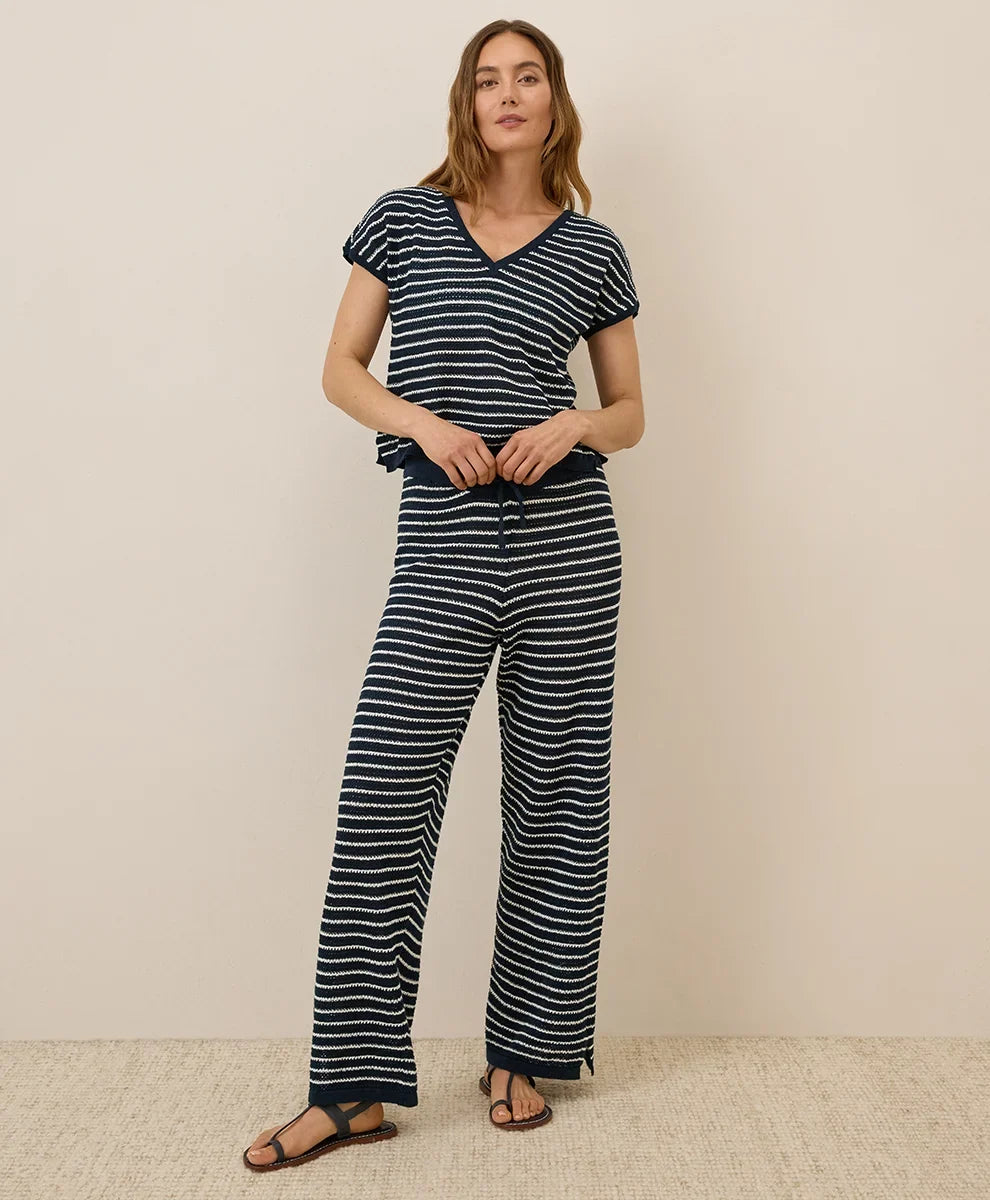 clearance beachside crochet knit pant